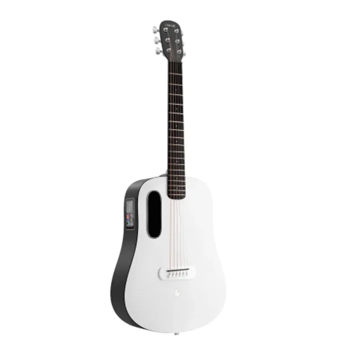 Lava Music LAVA ME Play Nightfall Frost White 36″ Acoustic-Electric Guitar w/Bag