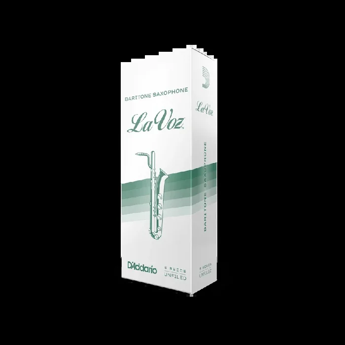 LaVoz Baritone Saxophone Reeds – Box of 5