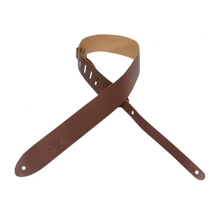 Levy’s Leather Guitar Strap 2″ Brown