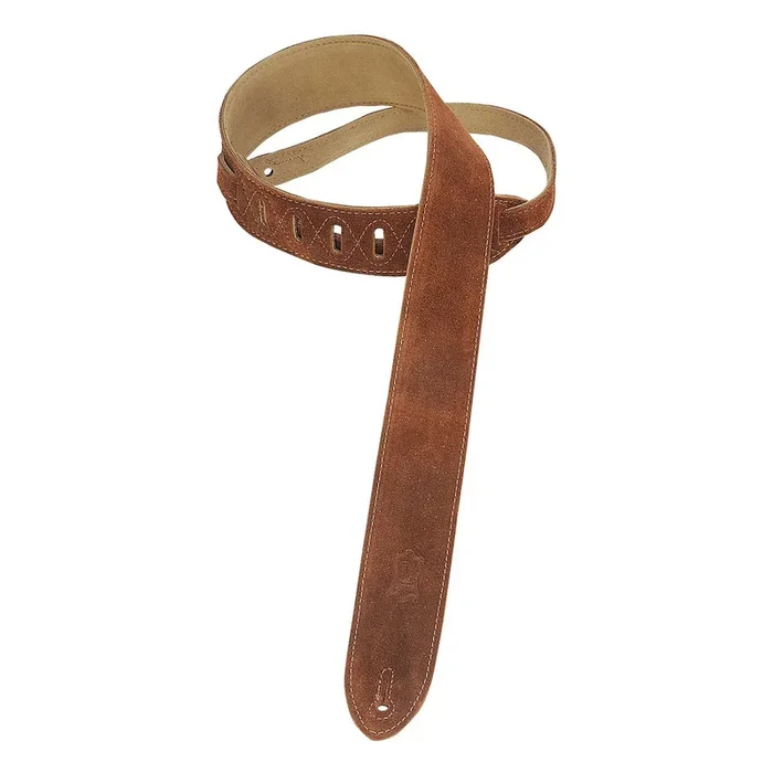 Levy’s Leathers MS12-BRN 2″ Suede-Leather Strap Brown, Brown
