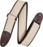 Levy’s MHG7-DBR Hemp Guitar Strap – Dark Brown/Natural
