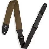 Levy’s MRHC-GRN Cotton Guitar Strap – Green