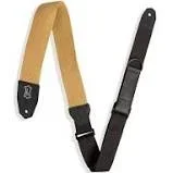Levy’s MRHC-TAN Cotton Guitar Strap – Tan