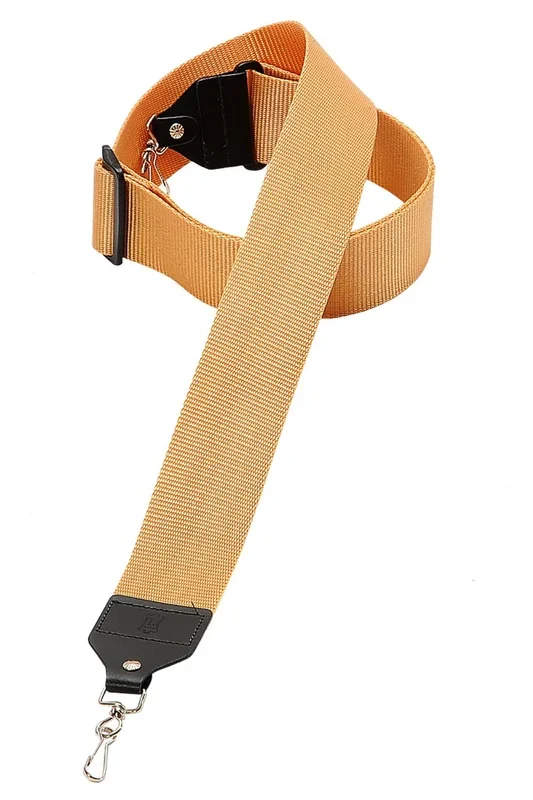 Levys M10TAN Tan 2″ Soft Hand Polypropylene Banjo Strap with Clips