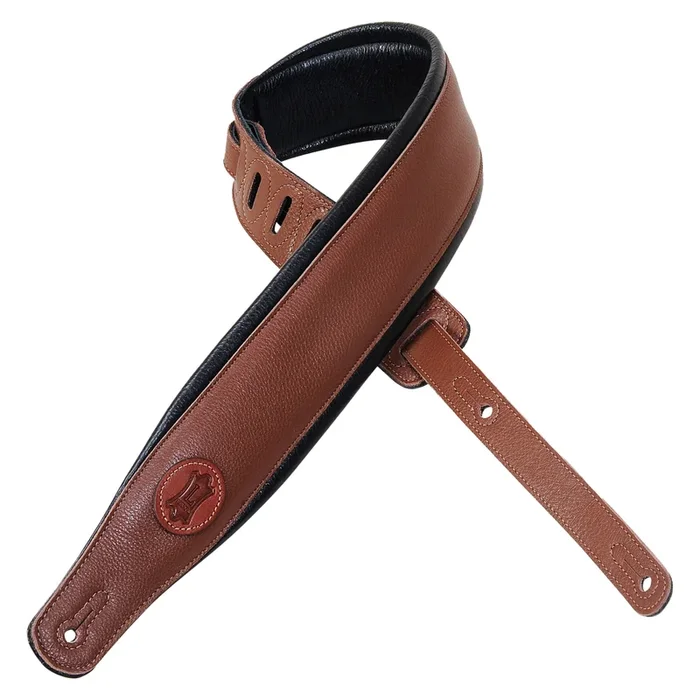 Levys Signature Legacy Series 3″ Leather Guitar Strap