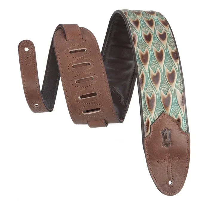 Levys Sundance Line Arrowhead Turquoise Guitar Strap – M4WP-004