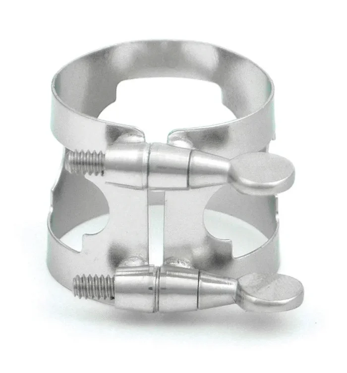 Ligadura para saxofón tenor APM – Níquel