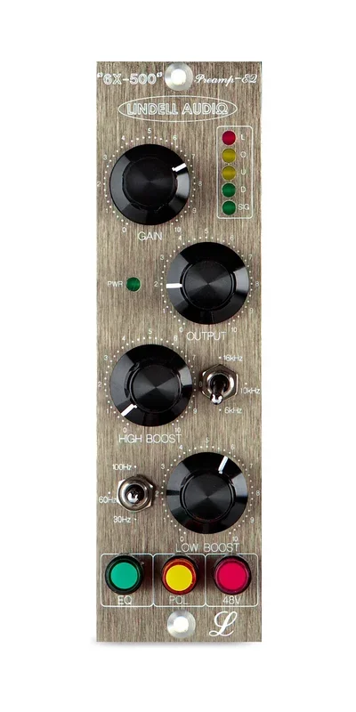 Lindell Audio 6X-500 Microphone Preamp & EQ