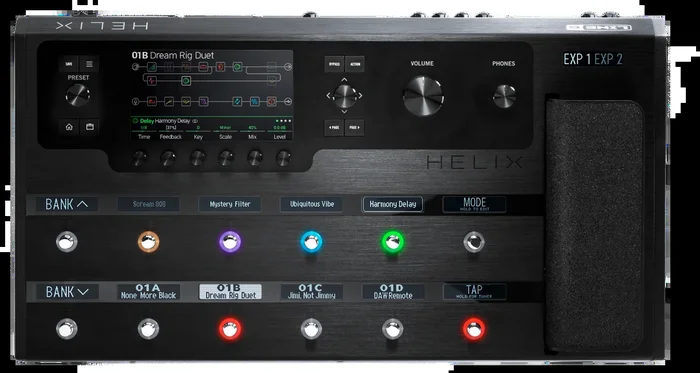 Line 6 Helix Floorboard Next Generation Tour Grade Guitar Processor