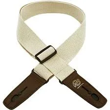 Lock-It Straps 2″ Cotton Patented Locking Technology Guitar Strap