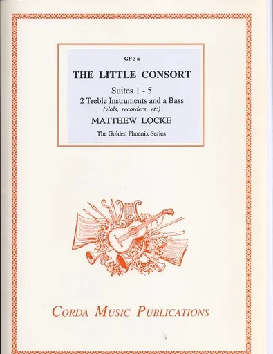 Locke, Matthew (Gammie arr): The Little Consort Books 1-5 (2 violins, bass)