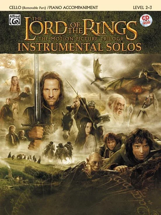 Lord of The Rings for Cello with CD