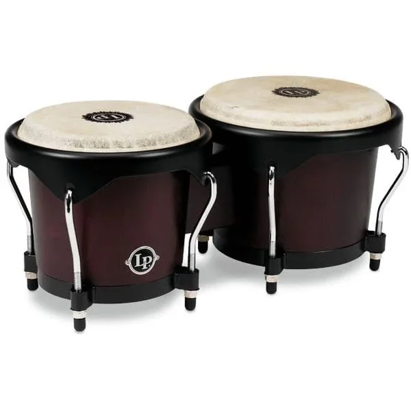 LP City Bongos Dark Wood
