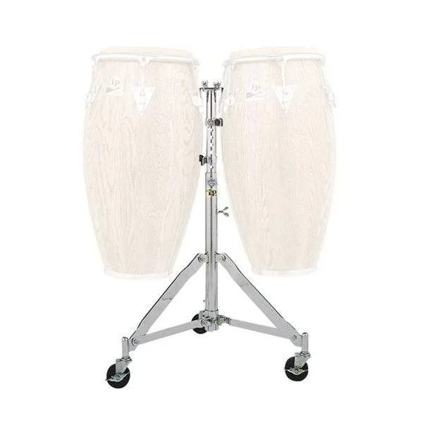LP Double Conga Stand w/Wheels
