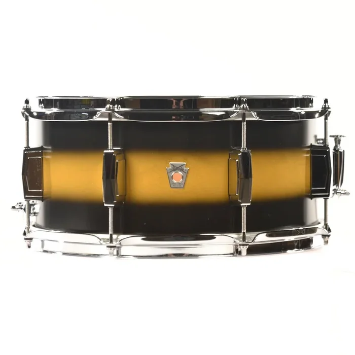 Ludwig 6.5×14 Club Date Vintage Snare Drum Black/Gold Duco