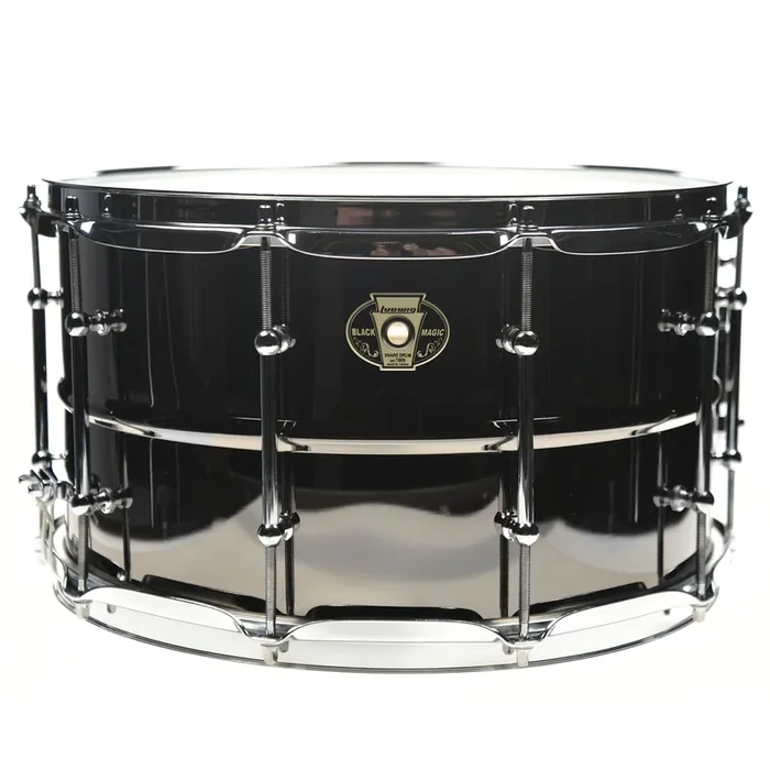 Ludwig 8×14 Black Magic Snare Drum w/Chrome Hdw