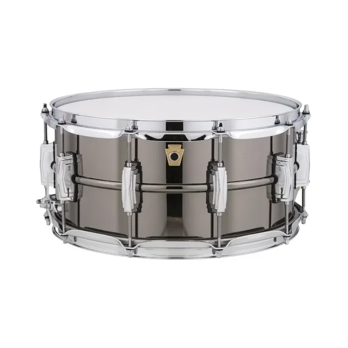 Ludwig Black Beauty Brass Smooth Shell with Tube Lugs – 14″x6.5″