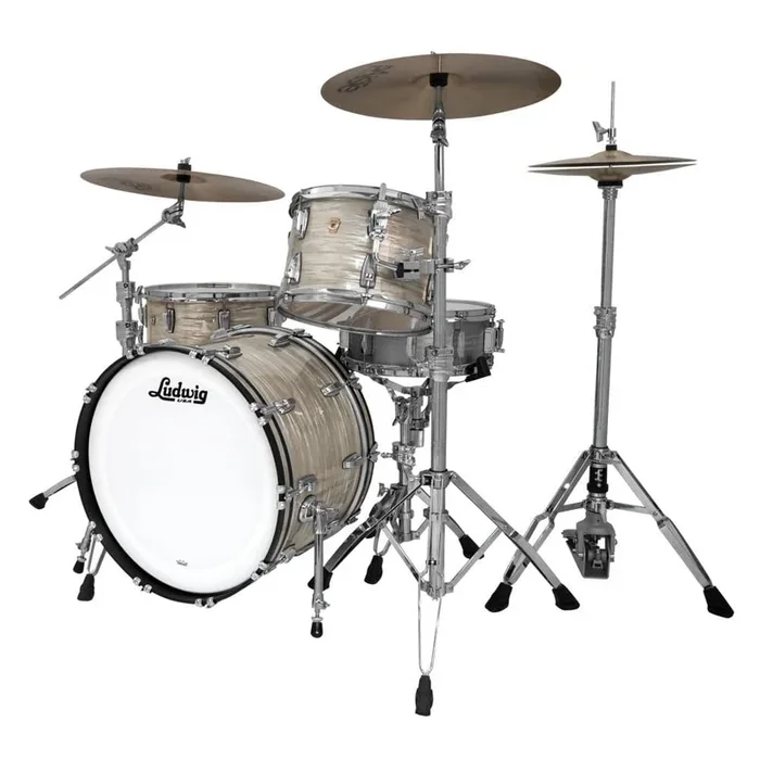 Ludwig Classic Maple Fab Drum Set Olive Oyster