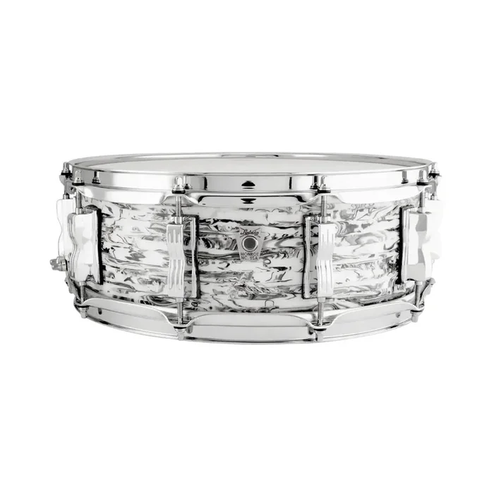 Ludwig Classic Maple Wood Shell 5X14 Snare Drum White Abalone