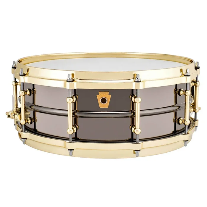 Ludwig LB416BT Black Beauty Snare Drum 14×5 w/Brass Trim