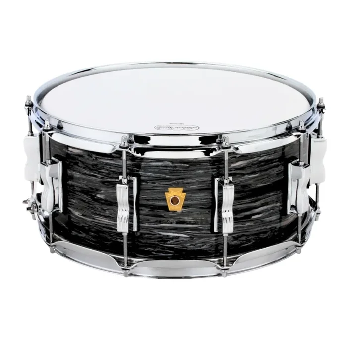 Ludwig Legacy Mahogany 14″×6.5″ Snare Drum – Vintage Black Oyster