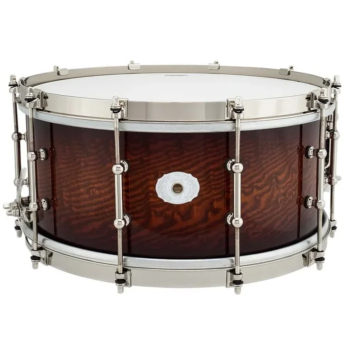 Ludwig Limited Edition Aged Exotic Tamo Ash Snare Drum 14×6.5 Cherry Caramel