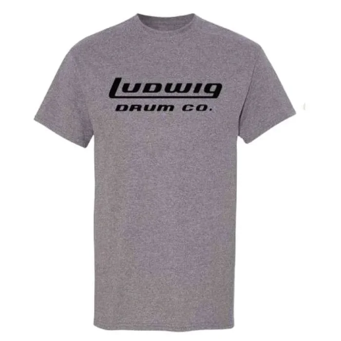 Ludwig Line Logo T-Shirt XX-Large Gray