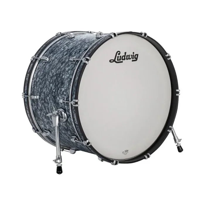 Ludwig Neusonic Bass Drum 22×14 Steel Blue Pearl