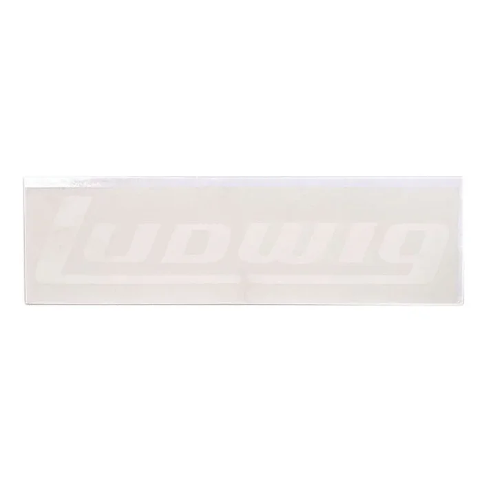 Ludwig P0414W Bass Drum Decal White 13″
