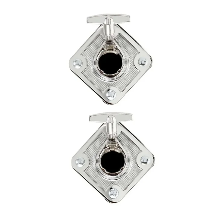 Ludwig P1610D Traditional Bass Drum Mounting Plate (2 Pack Bundle)