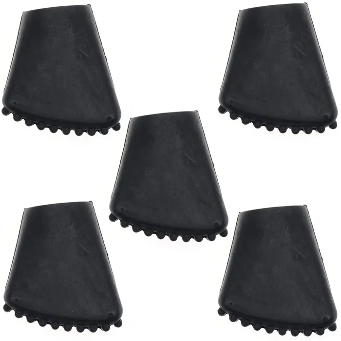 Ludwig Rubber Crutch Tip for P669 For Bass Drum Spur (5 Pack Bundle)