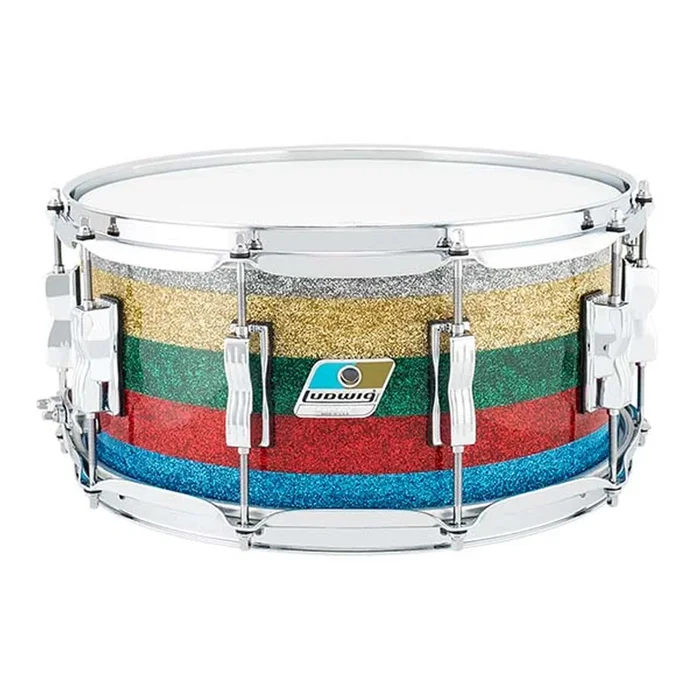 Ludwig Vistalite 50th Anniversary 14″x6.5″ Snare Drum – Salesman Sparkle