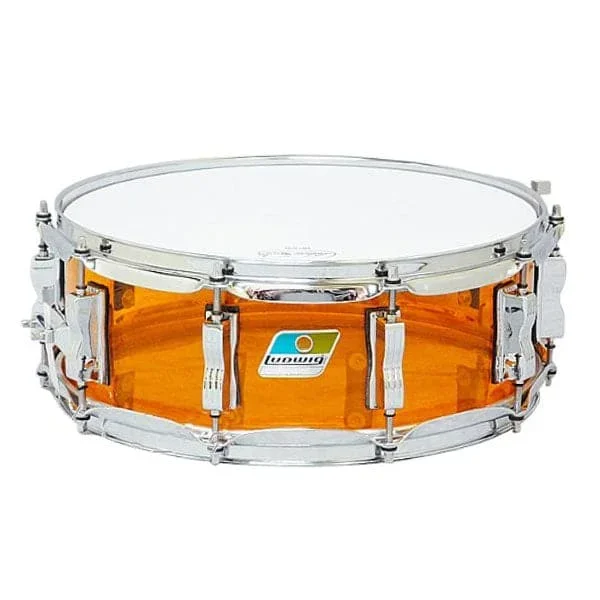 Ludwig Vistalite Snare Drum 14×5 Amber