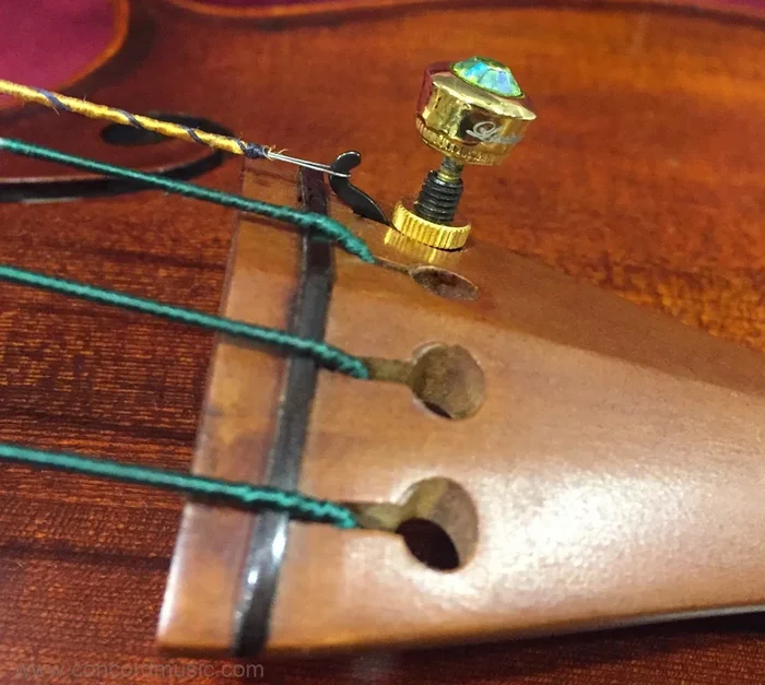 Luxitune Solitaire Fine Tuner Peridot Gold