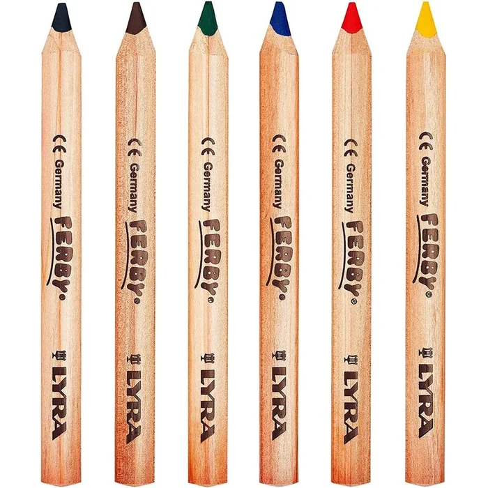 Lyra ferby colour pencils – 12 assorted colours