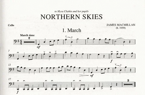 MacMillan, J: Northern Skies (Cello & Piano)