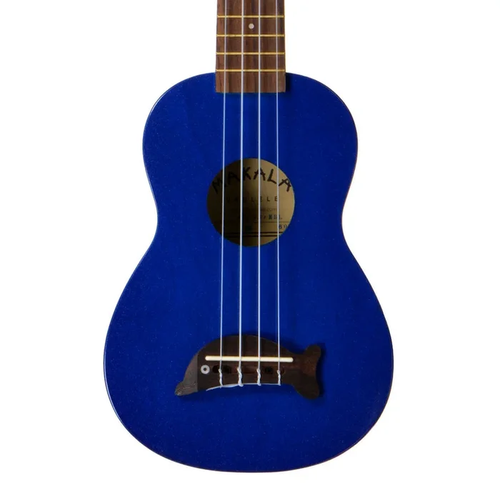 Makala Soprano Ukulele Dolphin Bridge – Metallic Blue