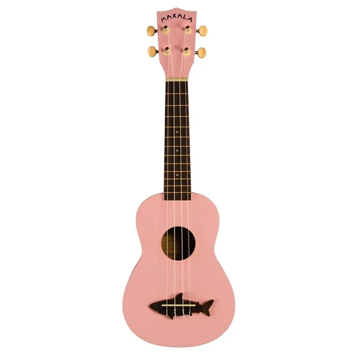 Makala Soprano Ukulele Dolphin Bridge – Solid Gloss Pink