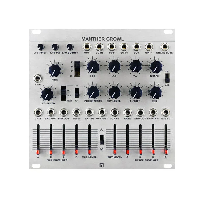 Malekko Manther Growl Monosynth Eurorack Module