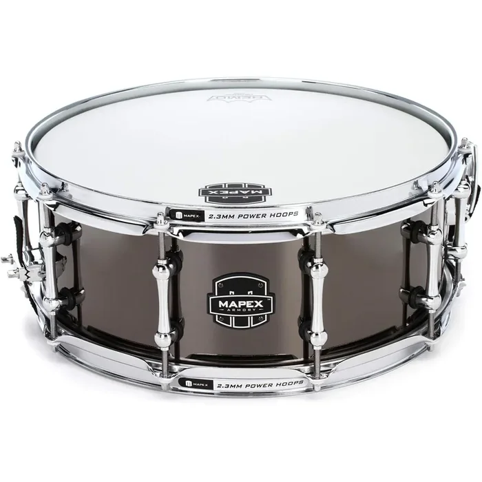 Mapex Armory Series Tomahawk 5.5×14 Snare Drum – Black Chrome