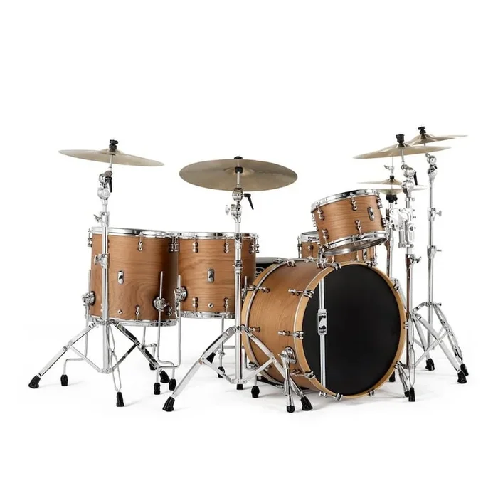 Mapex Black Panther Design Lab Cherry Bomb 4 Pc Drum Set Natural Satin