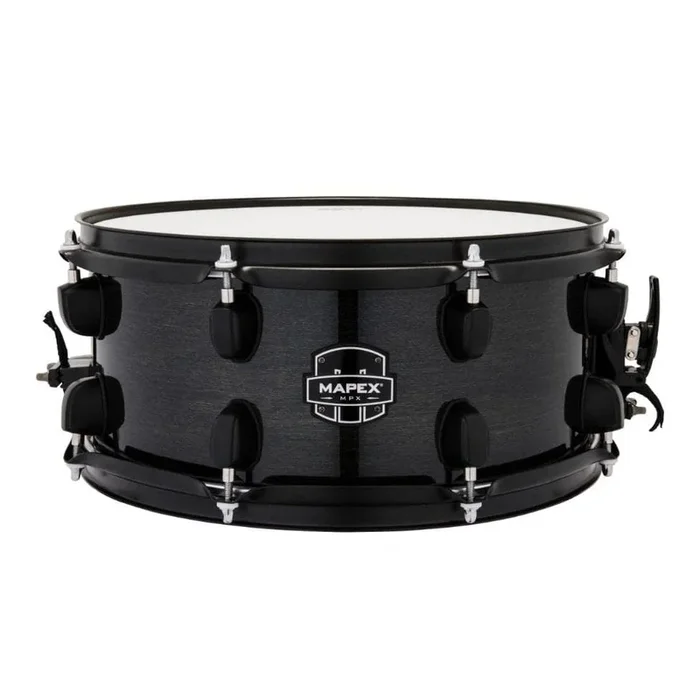 Mapex MPX Maple/Poplar Hybrid Shell Snare Drum 13×6 Trans Midnight Black