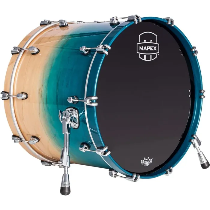 Mapex Saturn Bass Drum 22×18 Aqua Fade