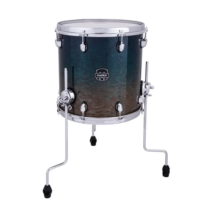 Mapex Saturn Evolution Maple Floor Tom 14×14 Exotic Aegean Fade