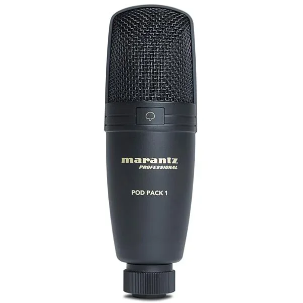 Marantz Professional Pod Pack 1 USB Microphone with Broadcast Stand and Cable