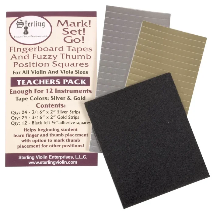 Mark! Set! Go! Sterling Finger Tapes Teacher Pack