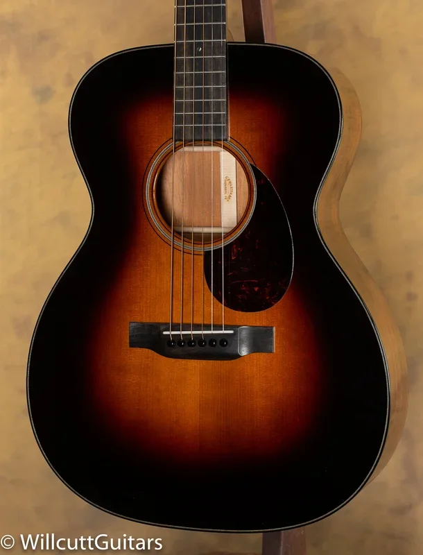 Martin Custom Shop 000 18 Style Sunburst Adirondack Sinker Mahogany