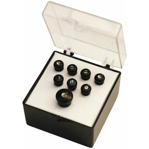 Martin Guitar Bridge and End Pin Set Ebony with Pearl Inlay