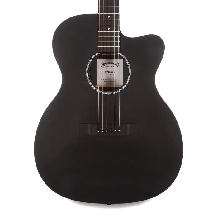 Martin OMC-X1E Black HPL w/Fishman MX