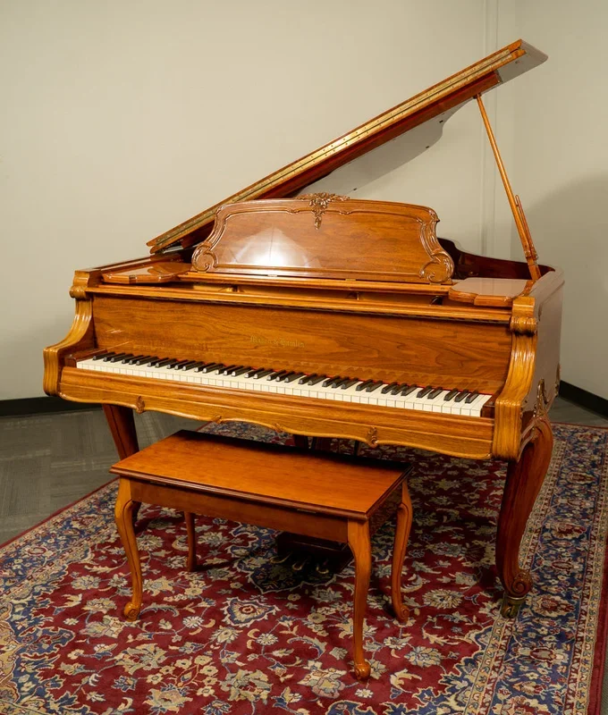 Mason & Hamlin 5’8″ Model A Grand Piano | Polished Walnut | SN: 41447 | Used